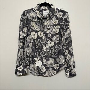 Thom Browne Floral Button Down Shirt Small